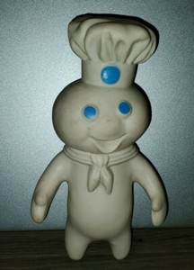rubber pillsbury doughboy doll
