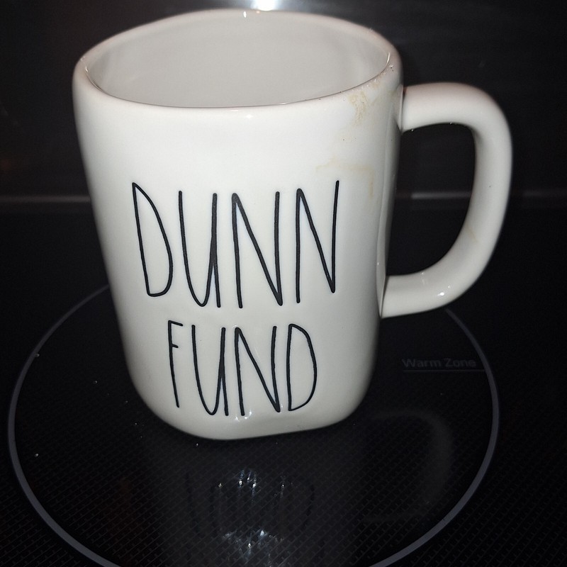 Cute Rae Dunn Coffee Mug~Dunn Fund Cup