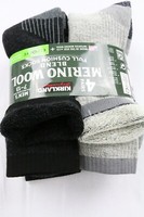 Kirkland Signature Merino Wool Mens 7-13 Outdoor Hiking Trail Socks Full Cushion 12