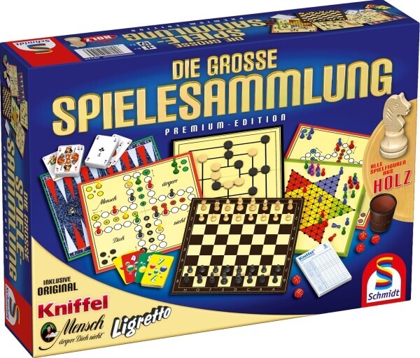 Thumbnail - Schmidt Spiele 49125 Die Große Spielesammlung, Ab 1 Spieler, Ab 6