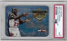 1997-98 NBA Hoops - Frequent Flyer Michael Jordan #4 for sale