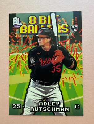 2023 Topps Big League Baseball Adley Rutschman 8 Bit Ballers #8B-6 Rookie RC