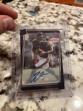 Justin Fields Rated Rookie Auto 59/99 2021 Panini Clearly Donruss