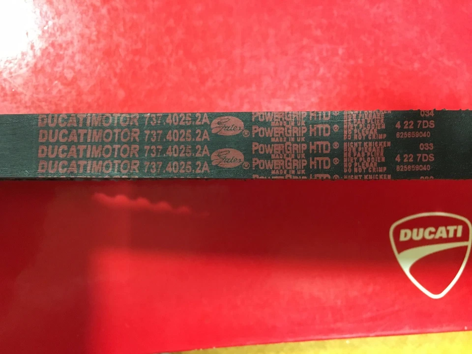 Toothed Belts Ducati Perfomance 73740252A Superbike 848 1098 1198 genuine parts - Image 2 of 3