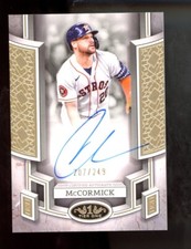 CHAS MCCORMICK 2024 Topps Tier One BREAK OUT AUTOGRAPH ON-CARD /249 Astros