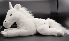 FAO Schwarz Adopt A Pet Enchanted White Sparkle Unicorn Stuffed Animal 19" Plush