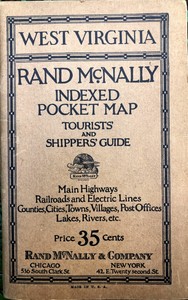 Huge Discounts For Sale Rand Mcnally Indexed Pocket Map Of West Virginia 19s 1925 Cheap Goods Cfia Or Cr Huge Discounts For Sale Rand Mcnally Indexed Pocket Map Of West Virginia 19s 1925 Cheap Goods Cfia Or Cr