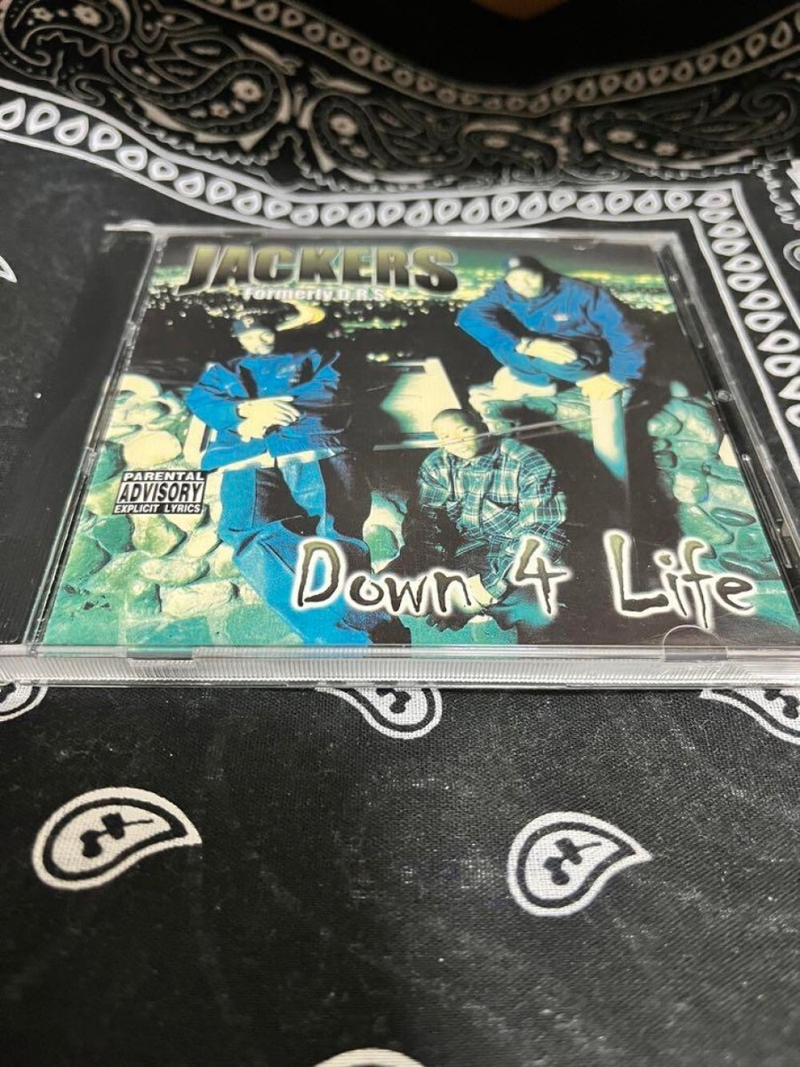 Jackers / Down 4 Life CD 2000 US G-LUV Blueprint Records Jackers / Down 4 Life CD 2000 US G-LUV Blueprint Records