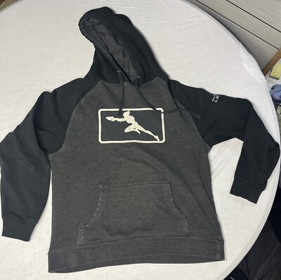 Overwatch Men Sweatshirt Large Gray Hoodie Logo Graphic Blizzard eSport League
