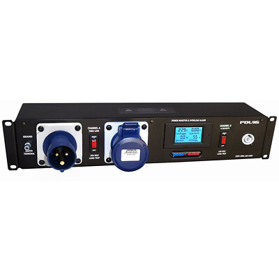 Penn Elcom 16A Rack Mount PDU PowerCon Steckdosen
