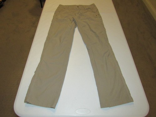Pantalon Kuhl Femme Taille 10 – Beige, Coupe Droite, Coton/Nylon Stretch – Idéal Randonnée