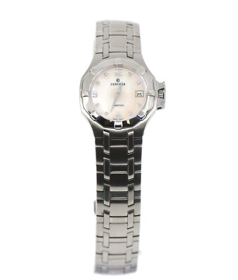 Concord Saratoga Diamond Stainless Steel Watch
