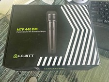 Lewitt Audio Mtp 440 Dm Cardioid Dynamic Live Sound Instrument Microphone