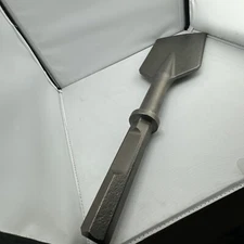XtremepowerUS 1-1/8" Hex Shovel Head Asphalt Scoop Chisel Bit for Jack Hammer