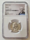 1955 D Washington Silver Quarter 25C NGC MS 64