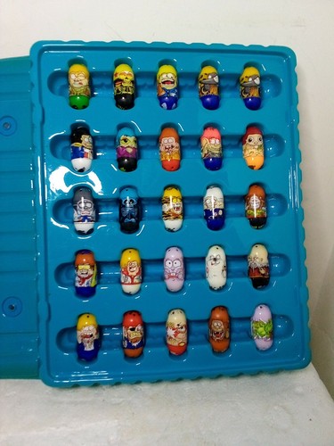 MIGHTY BEANZ Lot of 50 All Different WITH CASE Mighty Beans, Case BLUE 2004/2010 - Picture 8 of 8