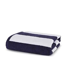 100% Cotton Striped Cabana Beach Towel – Soft & Absorbent, Oversized Pool Towel