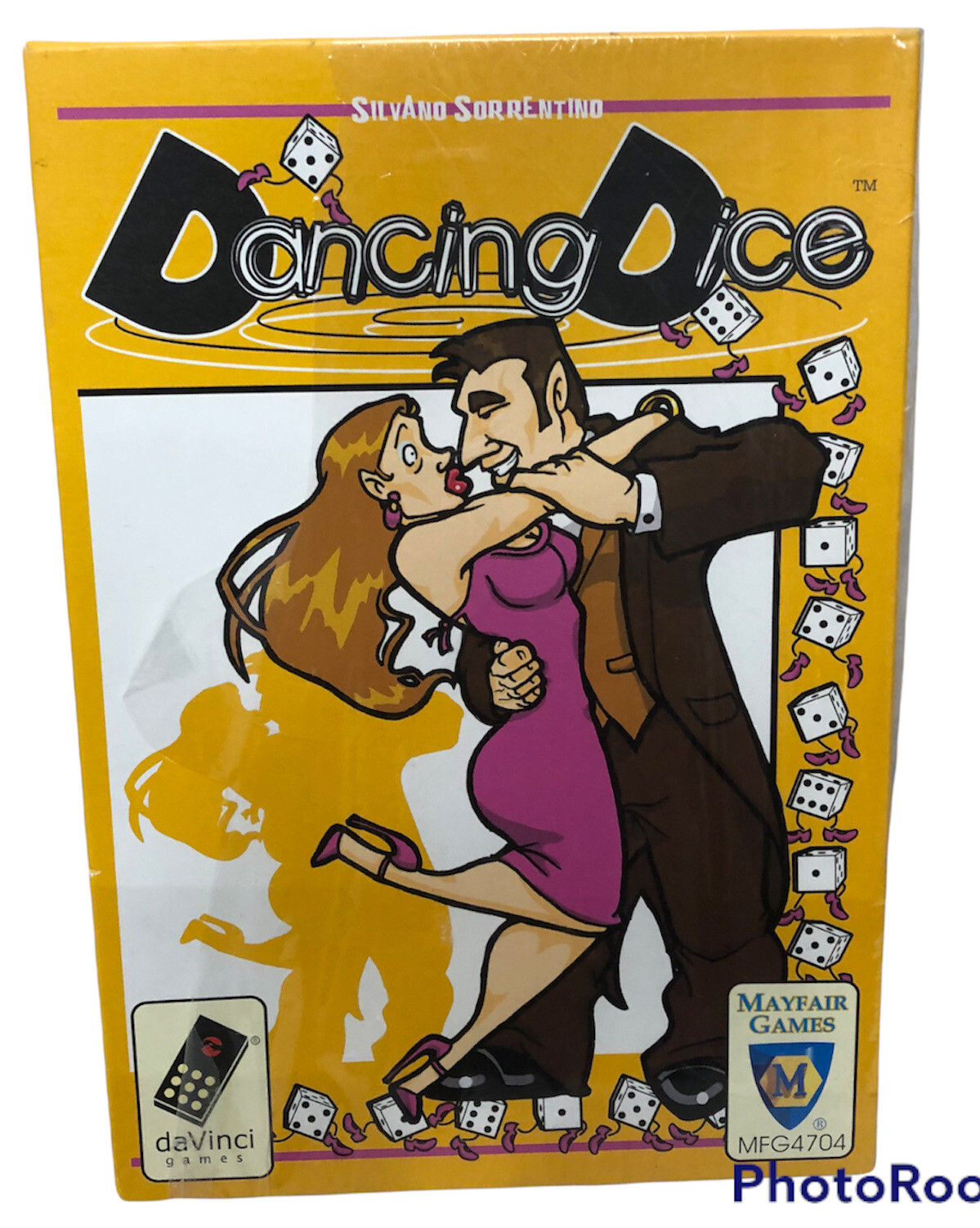 S Dancing Dice 2-6 Players 8+ 20-30 Minutes Board Game Dancing