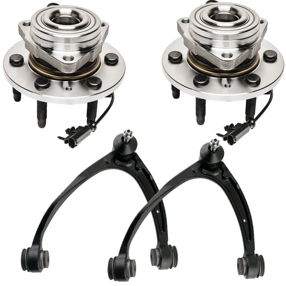 Hub Assembly Front 2-Pack Front Wheel Hub Bearings For 2007-2013 Chevy Silverado 1500 & GMC Sierra 1500 4WD Hub Bearing Assembly - Front - Foto 2