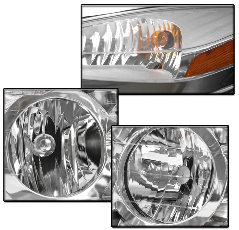 PARA 02-07 BUICK RENDEZVOUS FAROS CROMADOS FARO CON SEÑAL LED DRL + XENÓN HID Foto 2 de 4