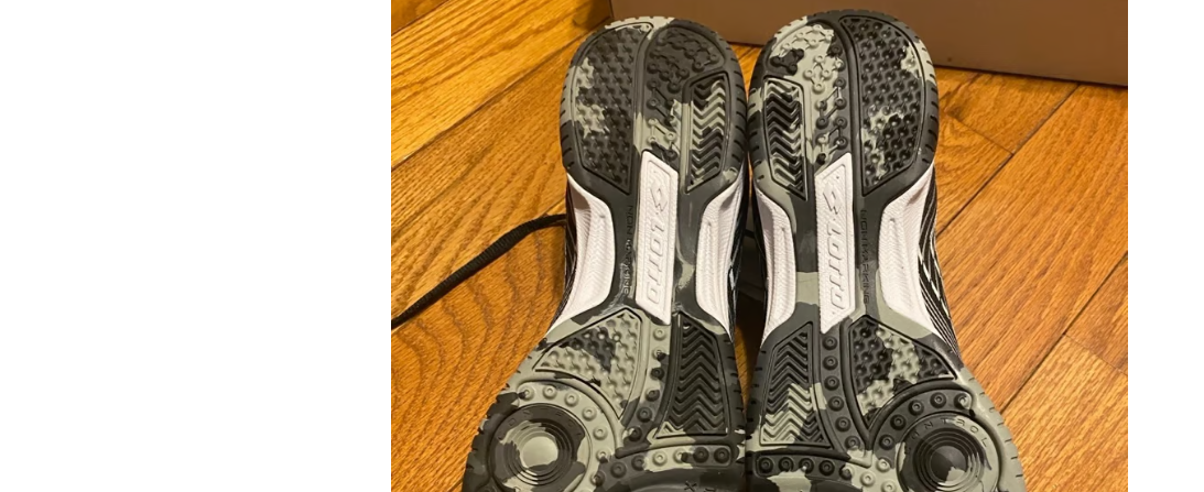 Lotto Tacto 250 ID scarpe da calcio indoor uomo taglia 7 nere