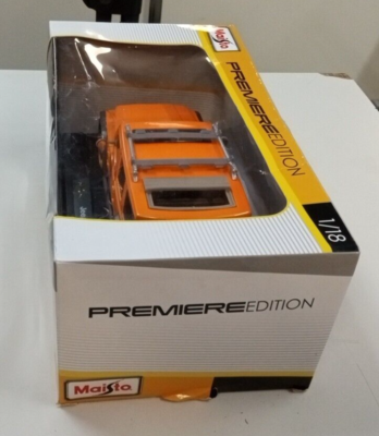 Maisto Orange Jeep Rescue Concept Die Cast Special Edition 1 18th