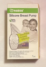 Haakaa Silicone Manual Breast Pump - 4oz/100ml