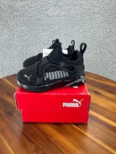 Puma Boy's Rift Ac Slip On Toddler Size 5C Shoes 194645 07 Black Castlerock Grey