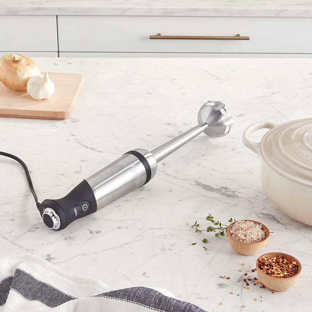 New 600-Watts All-Clad Stainless Steel Immersion Blender,Easy