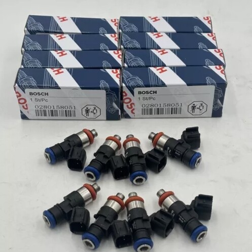 8X Original Bosch 42LB Fuel Injectors 06-13 Corvette LS3 L99 10-15 ...