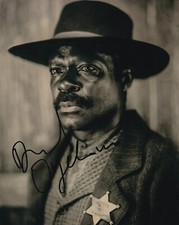 DAVID OYELOWO signed autograph 20x25cm LAWMEN BASS in person autograph COA