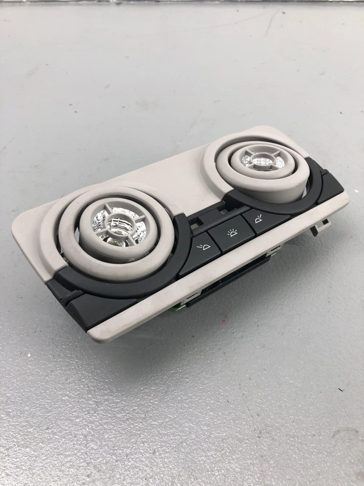 2013-2015 BMW 650I REAR OVERHEAD READING DOME LIGHT LAMP GREY OEM - Image 4 of 4