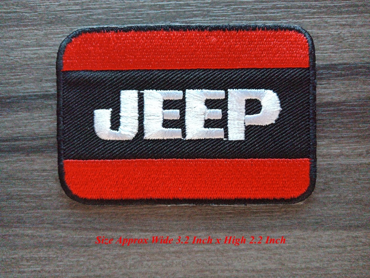 Motorsport Motor Racing Car Patch Sew / Iron On Badge:- Jeep - Foto 3
