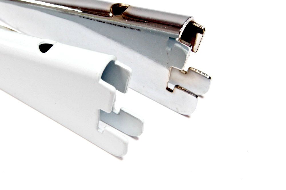 SGS SHELVING White Melamine Faced Chipboard Conti Board 15mm Twin Slot