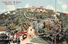 Cottage Life, Mt. Beacon, Beacon, New York Postcard Copy
