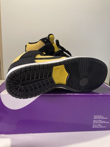 Nike SB Dunk High Pro Black/Varsite Maize 10us - Imagen 7 de 11