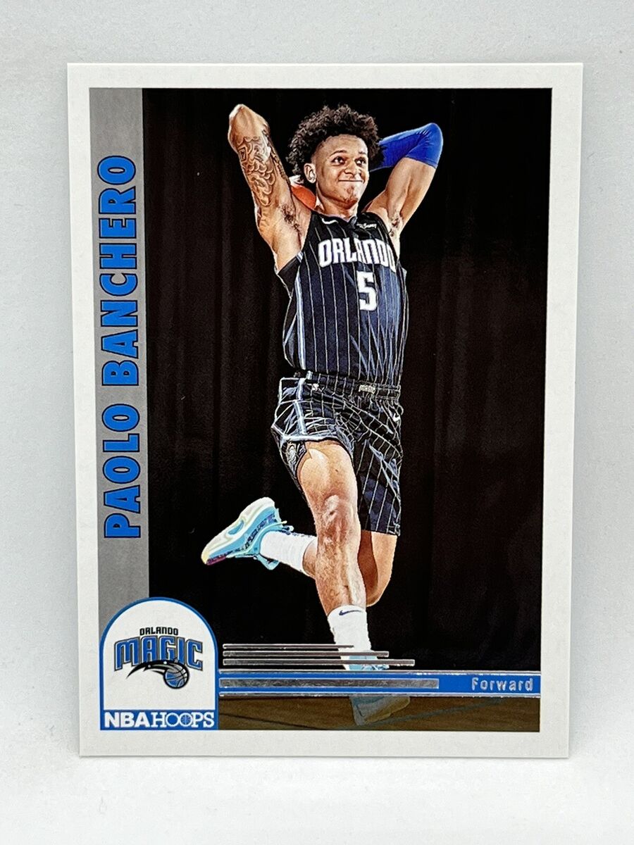 2022-23 Panini NBA Hoops PAOLO BANCHERO *Rookie Tribute Card 2022-23 Panini NBA Hoops PAOLO BANCHERO *Rookie Tribute Card