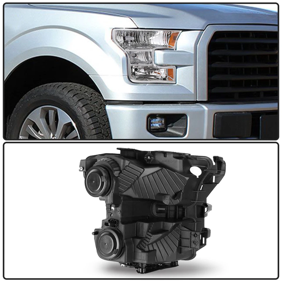 Правосторонняя галогенная фара для Ford F-150 2015-2017 годов выпуска под правую руку - Изображение 4 из 4