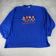 Vintage 90s Mickey Inc Walt Disney World Sweatshirt Size XXL 2Xl Minnie Mouse
