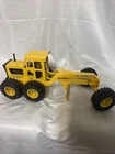 Vintage Tonka Yellow Metal Pressed Steel Road Grader Tractor