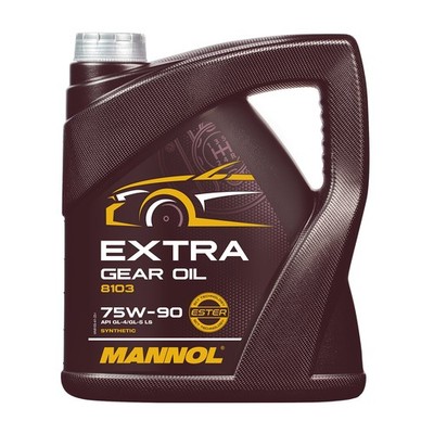4 (1x4) Liter MANNOL SAE 75W-90 API GL 4/5 LS Extra Getriebeöl u. Achsöl