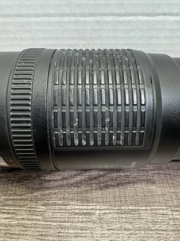 Lente zoom Canon EF 70-210 mm 1:4 con tapas de lente y teleconvertidor TC - DC58N 1,75x Foto 4 de 4