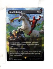 MTG SkeenAB Deadly Rollick BORDERLESS from SLD. NM.