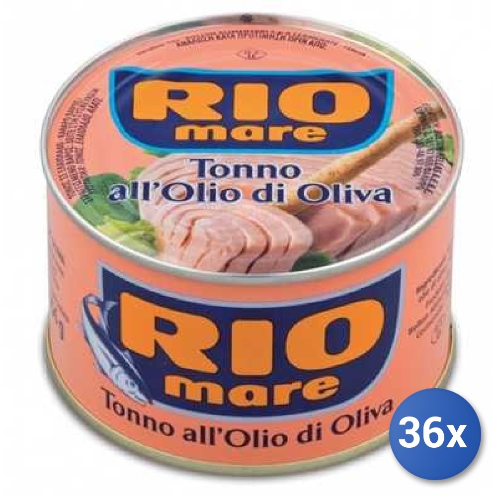 36X Multipack Tuna Rio Mare Oil Gr 200
