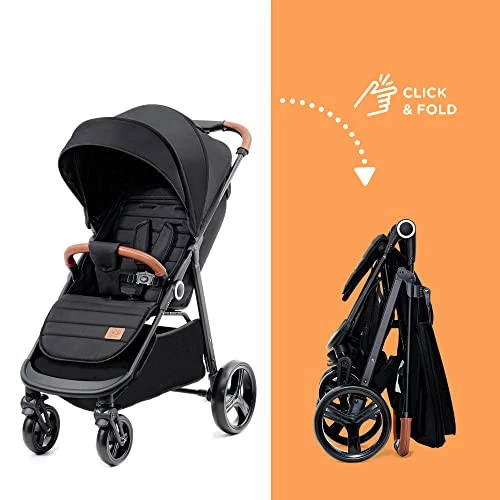 Kinderkraft GRANDE PLUS Stroller pushchair for toddlers from Birth to 22 kg, - Image 3 of 4