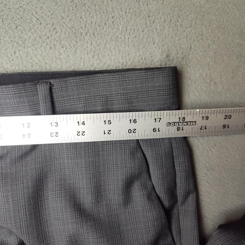 Pantalone Banana Republic uomo 34x36 lana slim fit vestito sartoriale tessuto italiano - Foto 12 di 13