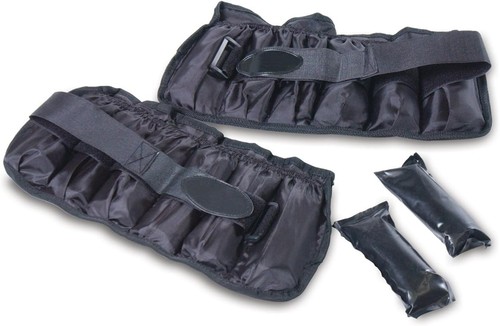 Poids de cheville réglables CAP Barbell | Paire de 10 à 20 lb | Noir 10 livres,