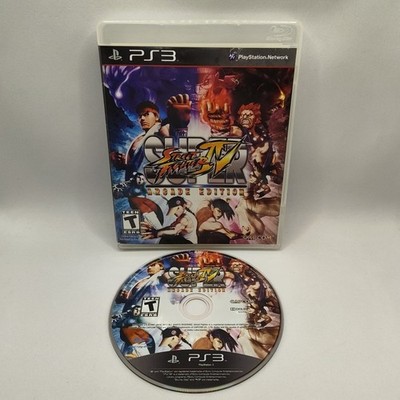 Super Street Fighter IV 4 Arcade Edition PS3 Sony PlayStation 3 Tested Working