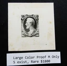 nystamps US Stamp Large Color Proof Mint Only 5 Exist Rare $1800     M13x3504