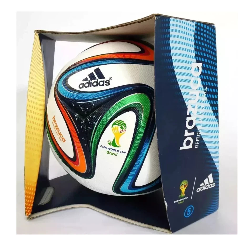 ADIDAS BRAZUCA 2014 FIFA WORLD CUP BRAZIL OFFICIAL SOCCER